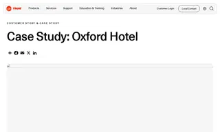 Preview of the The Oxford Hotel Case Study
