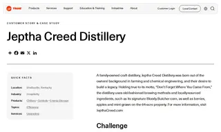 Preview of the Jeptha Creed Distillery Case Study