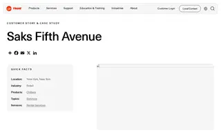 Preview of the Saks Fifth Avenue Case Study