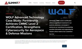 Preview of the WOLF Advanced Technology Case Study