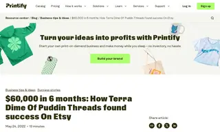 Preview of the Puddin Threads Case Study