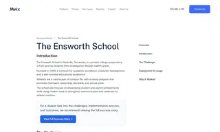 Preview of the The Ensworth School Case Study