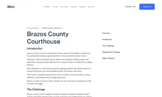 Preview of the Brazos County Courts Case Study
