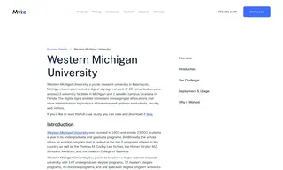 Preview of the Western Michigan University Case Study