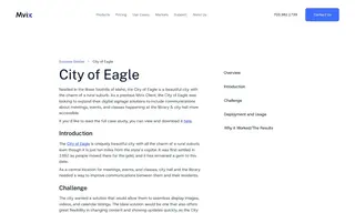 Preview of the City of Eagle Case Study