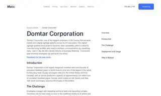 Preview of the Domtar Case Study