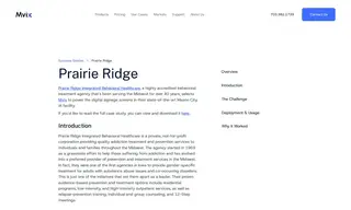 Preview of the Prairie Ridge Integrated Behavioral Healthcare Case Study