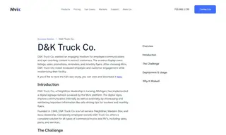 Preview of the D&K Truck Co Case Study
