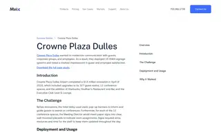 Preview of the Crowne Plaza Dulles Airport Case Study