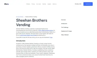 Preview of the Sheehan Brothers Vending Case Study