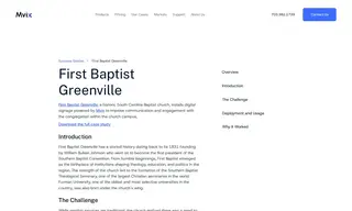 Preview of the First Baptist Greenville Case Study
