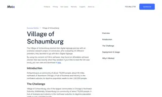 Preview of the Village of Schaumburg Case Study
