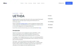 Preview of the Upper East Tennessee Human Development Agency (uethda) Case Study