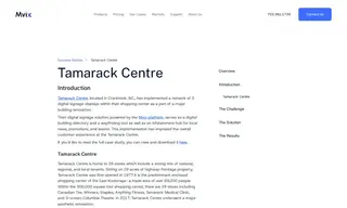Preview of the Tamarack Centre Case Study