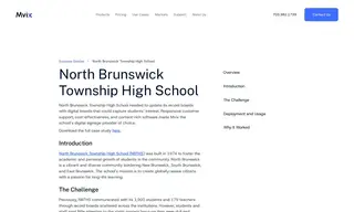 Preview of the North Brunswick Township High School Case Study