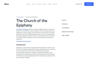 Preview of the The Church of the Epiphany Case Study