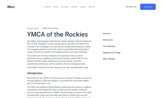 Preview of the YMCA of the Rockies Case Study
