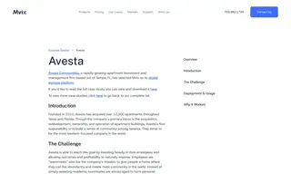 Preview of the Avesta Communities Case Study