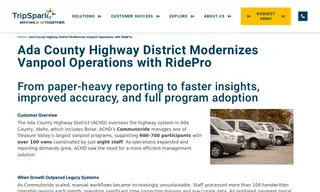 Preview of the Ada County Highway District (achd) Case Study