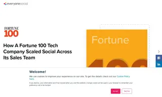 Preview of the Fortune 100 Tech Company Case Study