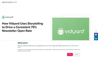 Preview of the Vidyard Case Study