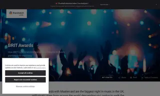 Preview of the BRIT Awards Case Study