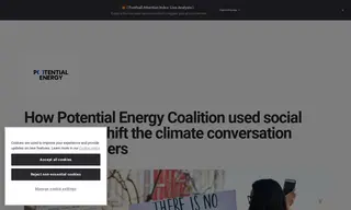 Preview of the Potential Energy Coalition Case Study