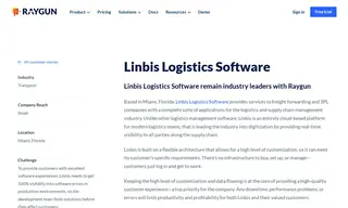 Preview of the Linbis Logistics Software Case Study
