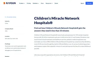 Preview of the Children's Miracle Network Hospitals Case Study