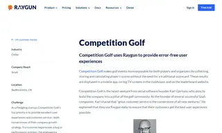 Preview of the Competition Golf Case Study