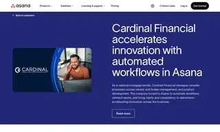 Preview of the Cardinal Financial Case Study
