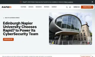 Preview of the Edinburgh Napier University Case Study
