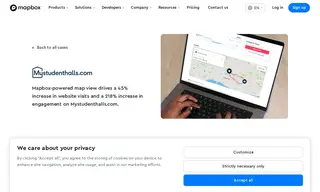 Preview of the Mystudenthalls.com Case Study