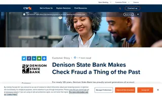 Preview of the Denison State Bank Case Study