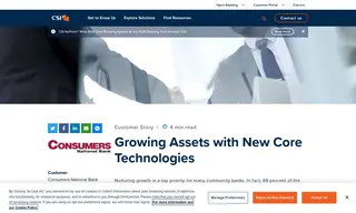 Preview of the Consumers National Bank Case Study