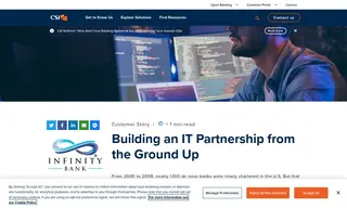 Preview of the Infinity Bank Case Study
