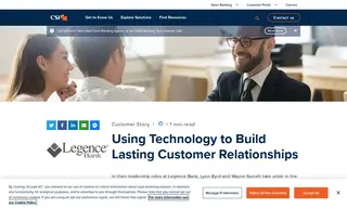 Preview of the Legence Bank Case Study
