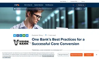 Preview of the VISIONBank Case Study