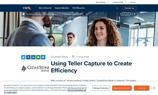 Preview of the CedarStone Bank Case Study