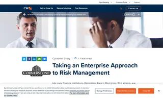 Preview of the Cornerstone Bank Case Study