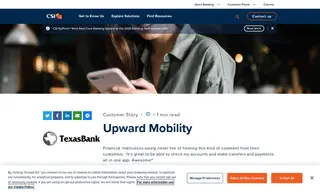 Preview of the TexasBank Case Study