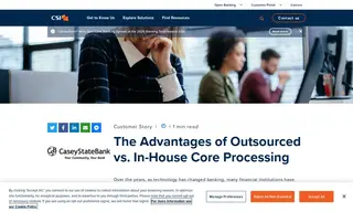 Preview of the Casey State Bank Case Study
