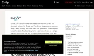 Preview of the QuantCDN Case Study