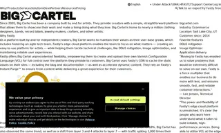 Preview of the Big Cartel Case Study