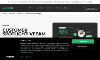 Preview of the Veeam Case Study