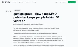 Preview of the Gamigo Group Case Study