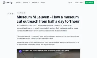 Preview of the Museum M Leuven Case Study