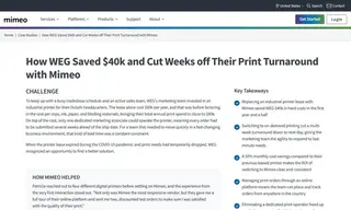 Preview of the WEG Case Study