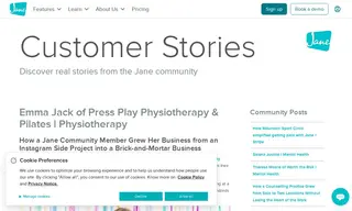 Preview of the Press Play Physiotherapy & Pilates Case Study