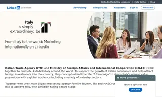 Preview of the Italian Trade Agency Case Study